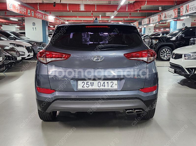 중고하이브리드 무사고 주행거리 짧은 쌩쌩한 신차급 싼타페입니다!--6